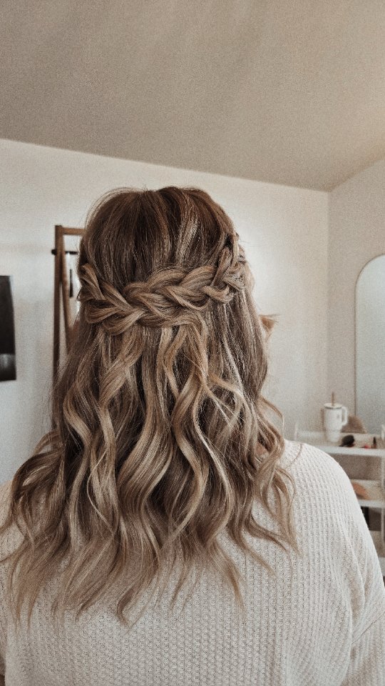 Braided bridal details