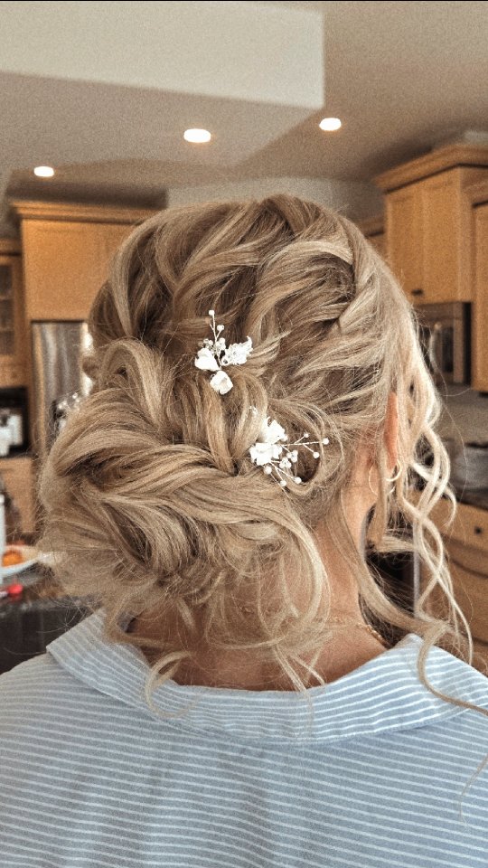 Raya, Central Alberta bridal hairstylist